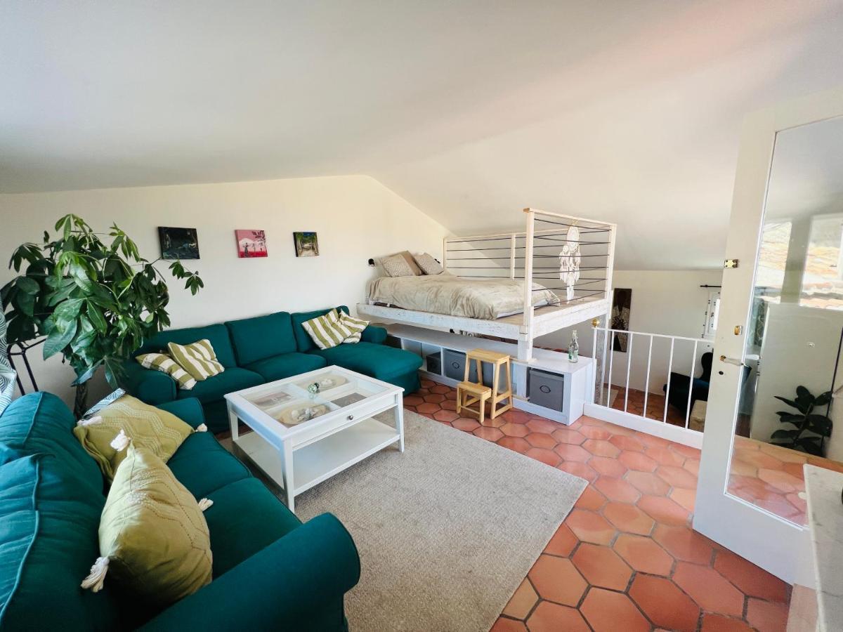 Penthouse Studio Privee Couple Ou Famille- La Maison Searle A Tourtour Exteriör bild